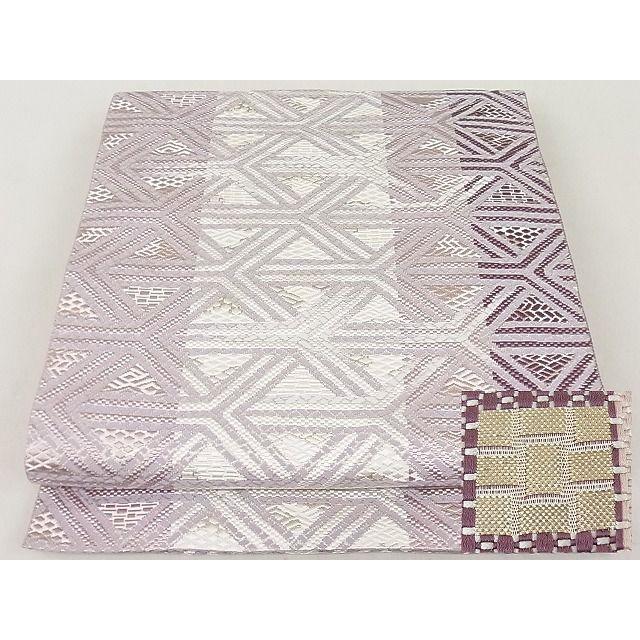 平和屋本店□極上 1897年創業 名門岡野 本場筑前博多織 千年工房 八寸  