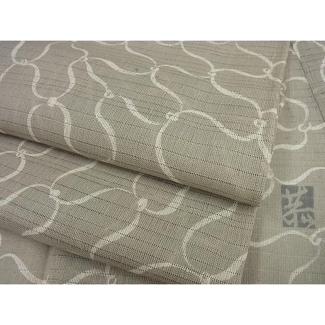 平和屋本店□超希少 夏物 品川恭子 絽紬 網目文 逸品3s5383