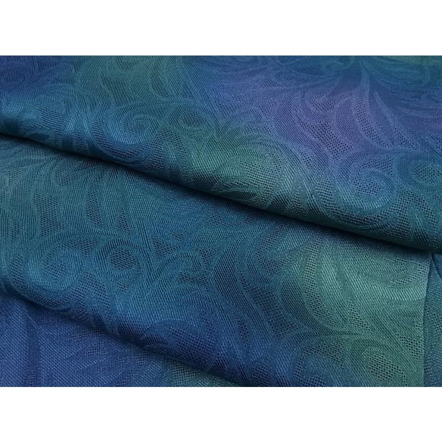 平和屋本店□極上 道中着 ロング丈 スリーシーズン 春夏秋 塵除け 唐草  