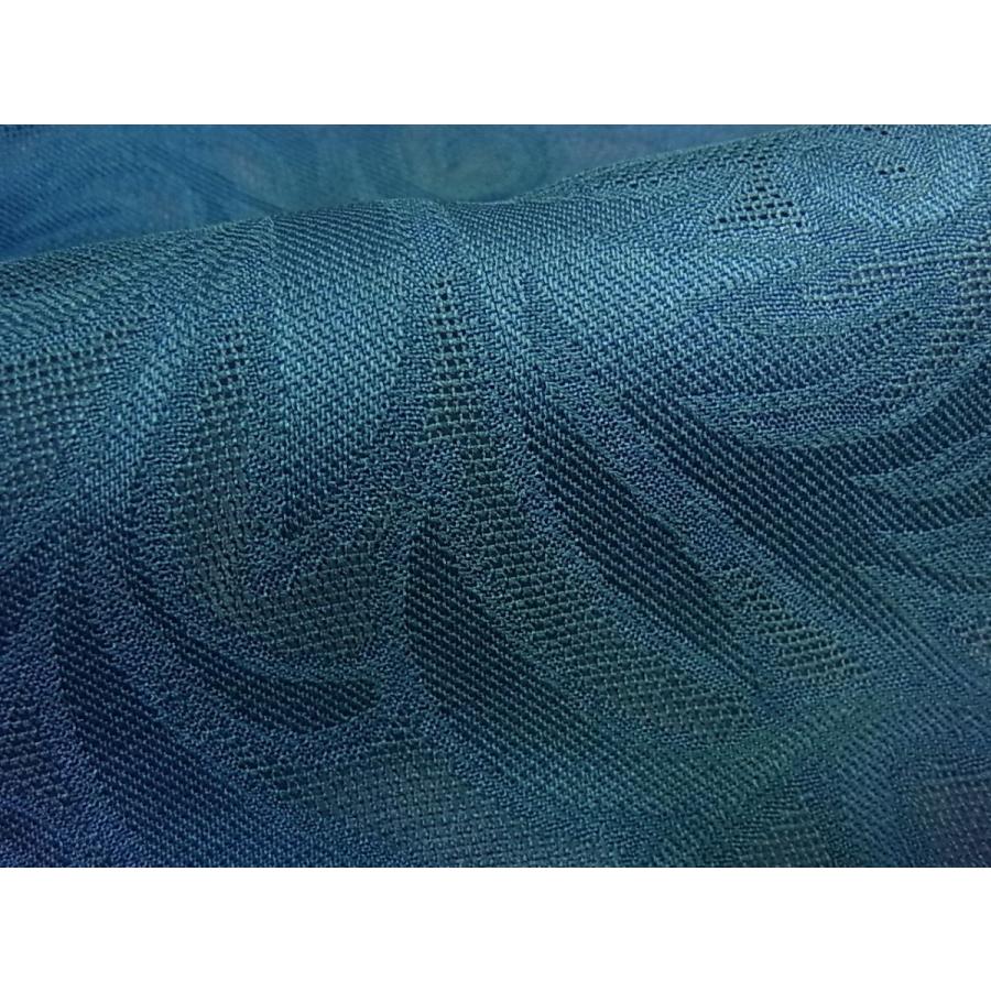 平和屋本店□極上 道中着 ロング丈 スリーシーズン 春夏秋 塵除け 唐草  