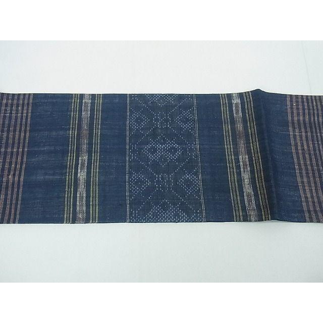 平和屋本店□希少 夏物 重要無形文化財 本場宮古上布 苧麻 九寸名古屋  