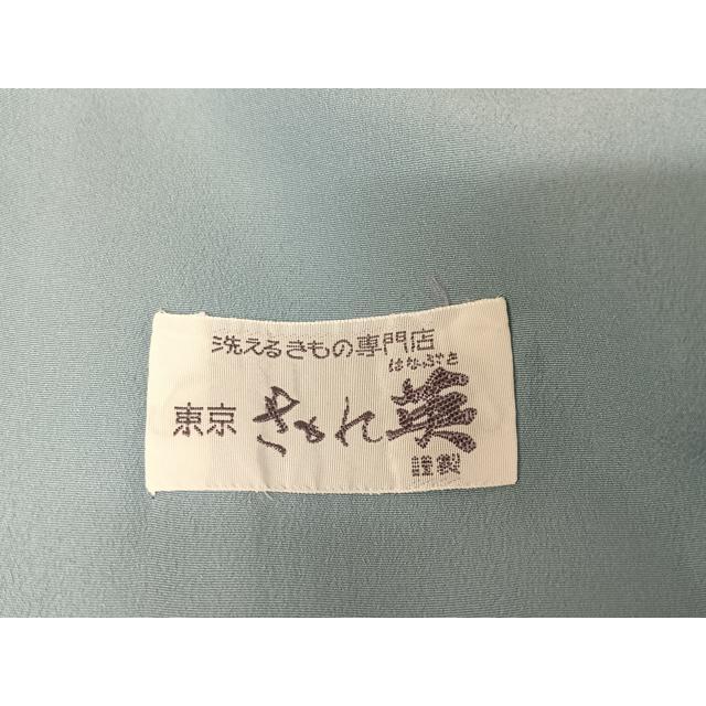 平和屋着物○洗える最高級着物 ＜英＞はなぶさ謹製 小紋 光琳枝花文