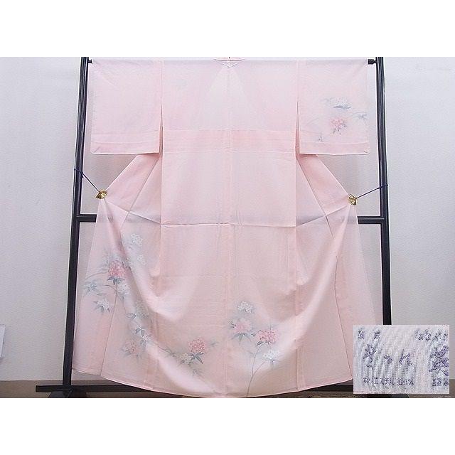 平和屋本店□極上 洗える最高級着物 ＜英＞はなぶさ謹製 夏物 訪問着  