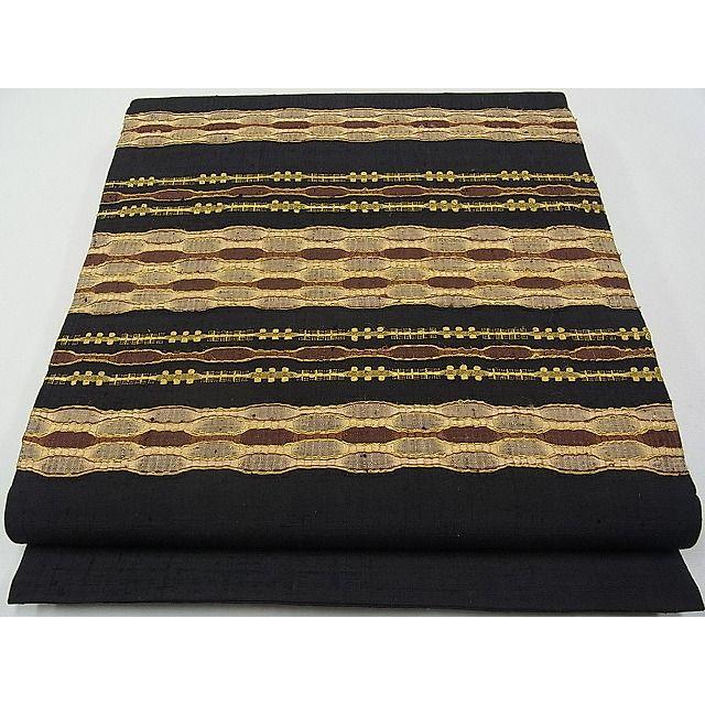 平和屋本店□極上 本加賀友禅作家 宮腰一恵 塩瀬 九寸名古屋帯 