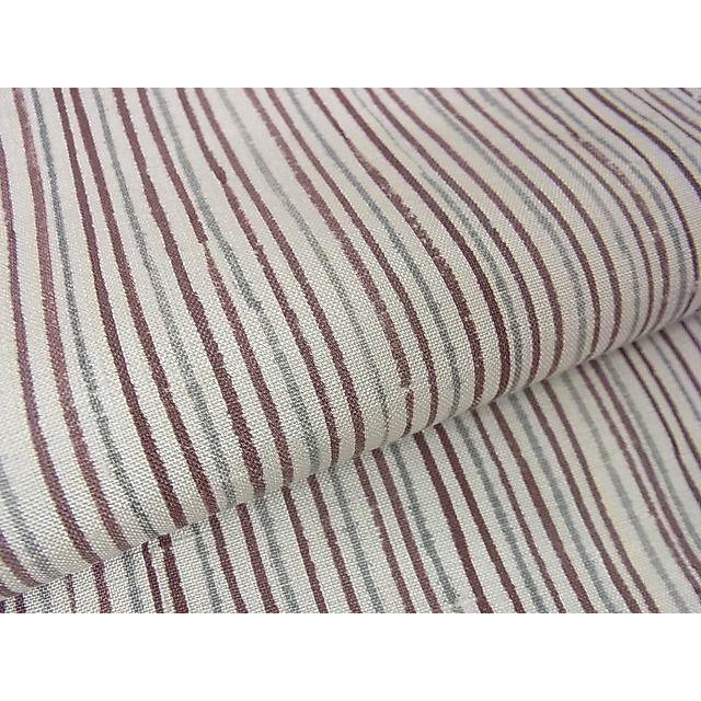 平和屋本店□極上 染司よしおか 五代目 吉岡幸雄 紬 縞 逸品 平和屋本店□極上 染司よしおか 五代目 吉岡幸雄 紬 縞 逸品