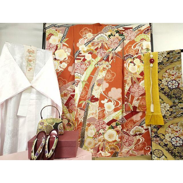 期間限定セール40%off□極上 振袖 長襦袢・袋帯・バッグ・草履・和装  