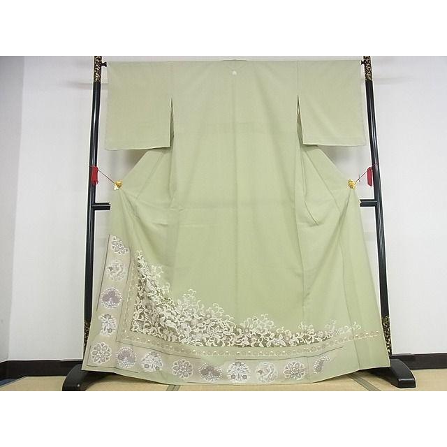 平和屋本店□極上 洗える最高級着物 ＜英＞はなぶさ謹製 色留袖 単衣  