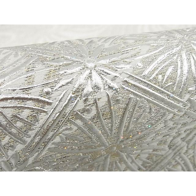 平和屋本店□極上 金彩友禅 卓越技能者・名工・和田光正 太鼓柄袋帯 花  