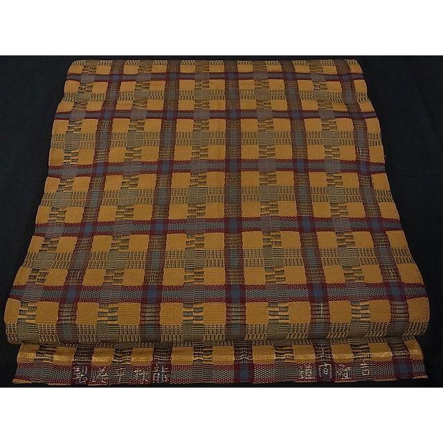 平和屋本店□極上 龍村平蔵製 本袋帯 吉野間道 逸品 未使用s234 : 平和  