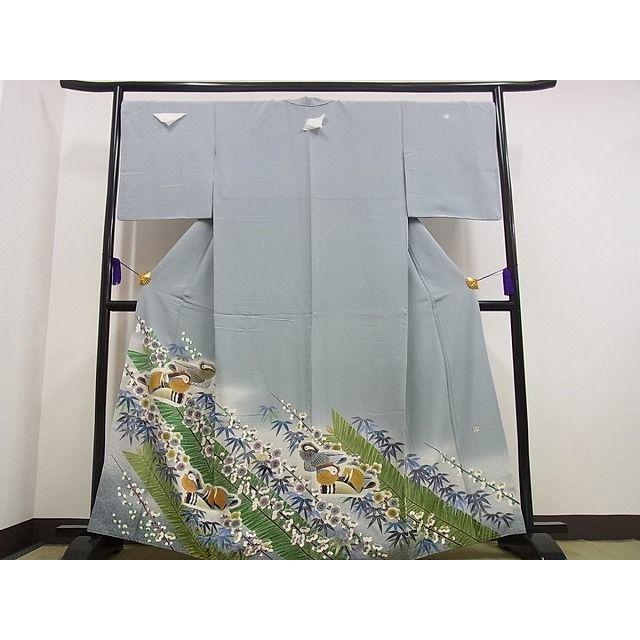 平和屋本店□極上 人間国宝 羽田登喜男 TOKIOetTOKI 色留袖 鴛鴦枝花文