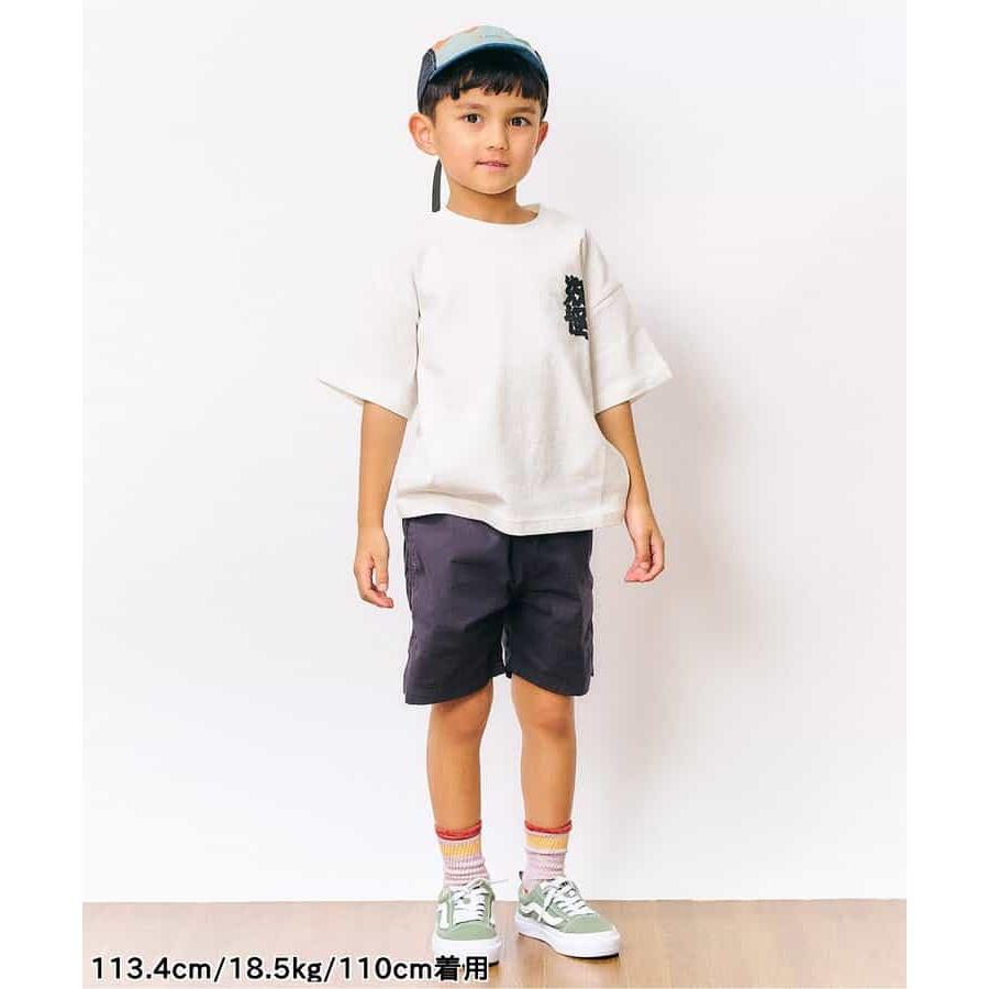 エフオーキッズ ショートパンツ 子供服 キッズ ハーフパンツ 短パン ショーツ エフオーキッズ FOKIDS ウエストコードハーフパンツ 5分丈 223076 | F.O.KIDS | 11