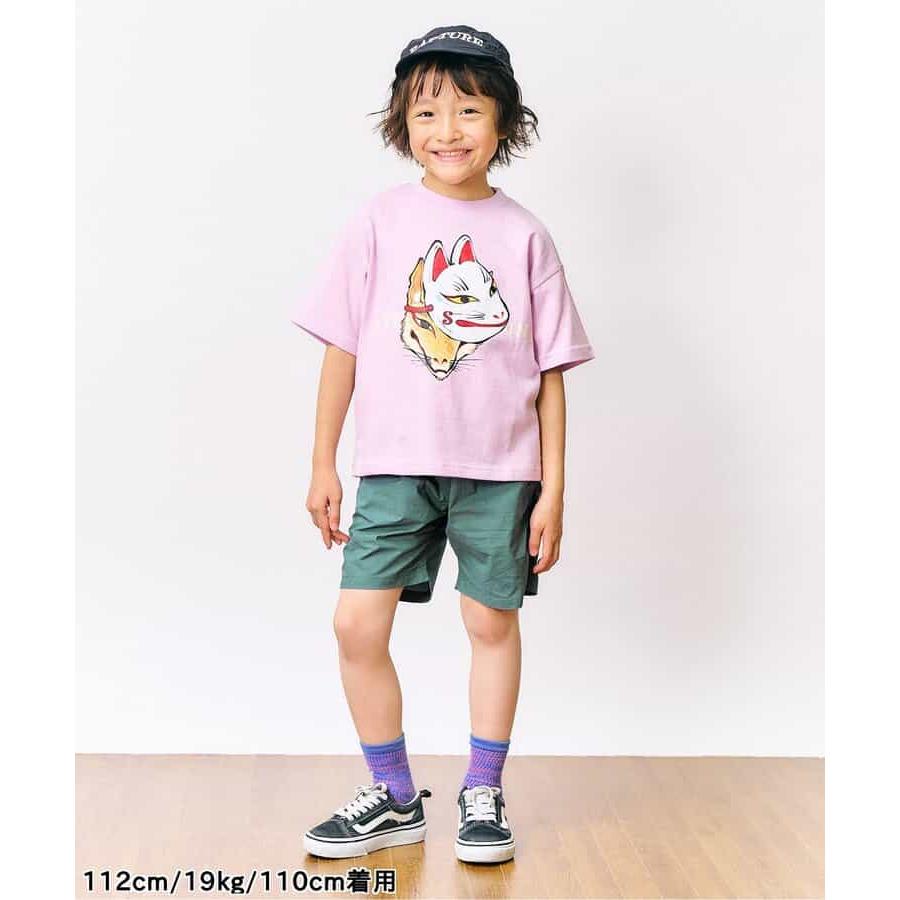 エフオーキッズ ショートパンツ 子供服 キッズ ハーフパンツ 短パン ショーツ エフオーキッズ FOKIDS ウエストコードハーフパンツ 5分丈 223076 | F.O.KIDS | 13