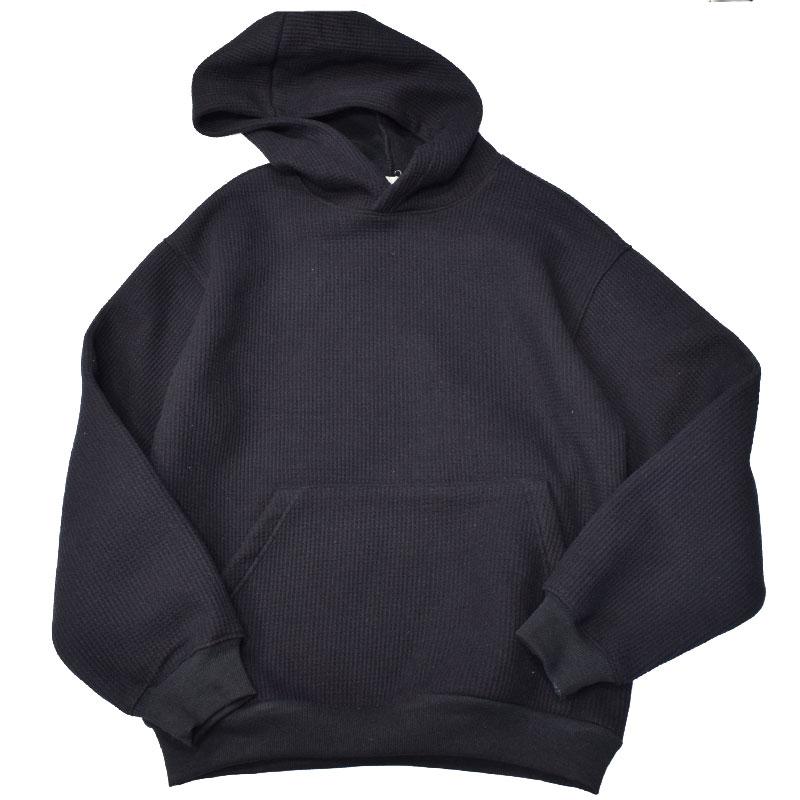 30%OFF パーカー フード ワッフル 裏起毛 フリース 裏ボア ミリタリー 