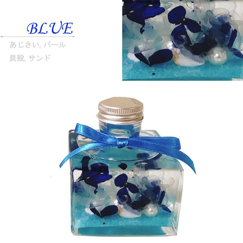 ハーバリウム プレゼント 母の日 花 紫陽花 ピンク ブルー 誕生日