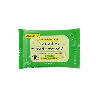 デイリーデオワイプ 排出口拭き取りシート お試しタイプ 10枚入り