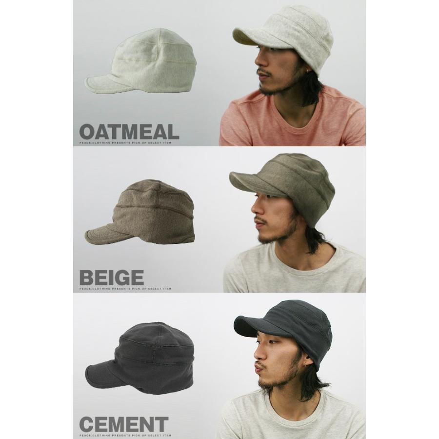 メール便 可ロックステッチスウェットワークキャップキャスケットツバ