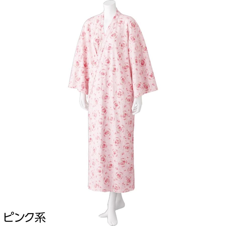 介護 パジャマ ヒモなし楽々 やわらか ワンタッチ ねまき シニア 女性
