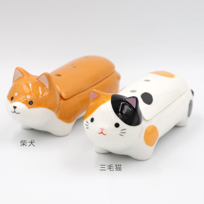 ペット仏具 線香立て 香炉 tocotoco 三毛猫 柴犬 かわいい : ペット