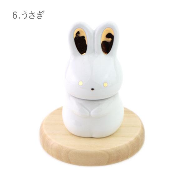 ペット遺骨入れ 骨壺 分骨 永遠の愛　猫 犬 うさぎ かわいい ミニ骨壺 陶器製 おしゃれ チワワ トイプードル 柴犬 猫骨壺 犬骨壺 |  | 06