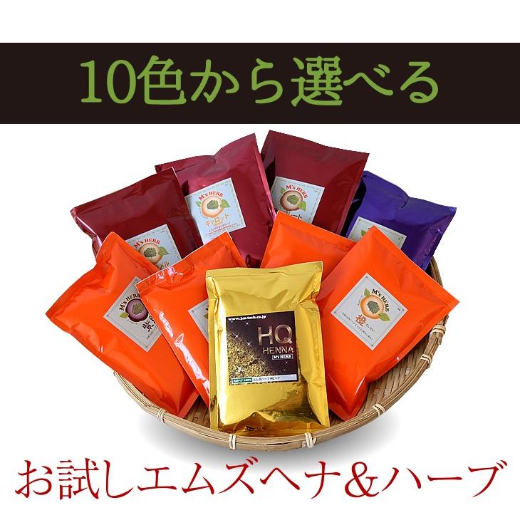 ヘナ 白髪染め 男性用 女性用 男女兼用 送料無料 お好きなエムズヘナ