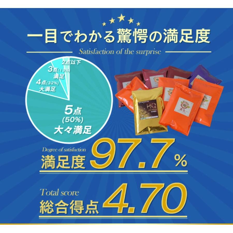 白髪染め 天然ヘナ ハーブ100g×5袋(500g)エムズハーブお得な5個セット　男性用 女性用 男女兼用｜peacehair｜06