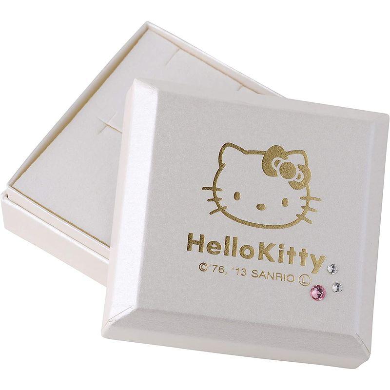 ハローキティ Hello Kitty 18金(K18WG)ホワイトゴールドダイヤモンド