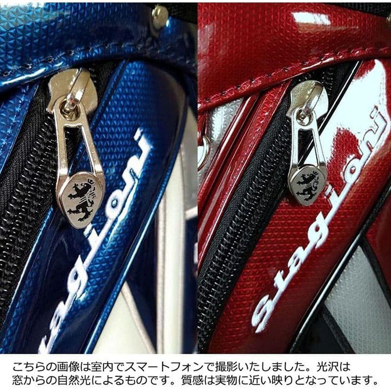 【メール便】 ADMIRAL アドミラル アドミラル×クアトロスタジオーニ スタンドキャディバッグ 2021FW ADMG7FCB- 9型 5分割 (レッ 【PET6579409616】(23650円)