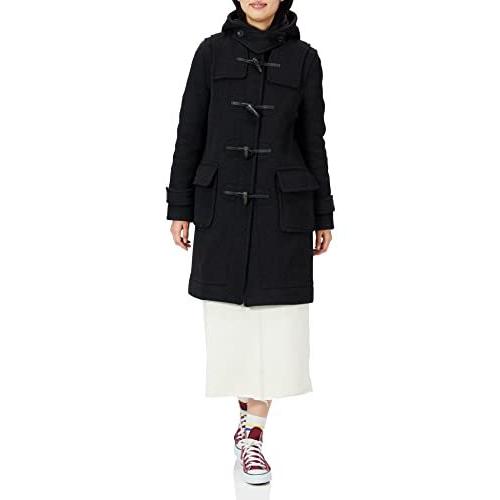 ロンドントラディション Erica 公式 英国製ロングダッフルコート Erica レディース レディースファッション Bs15 Charcoal Xs A B07c6qk381 2331 ファッション Peace Peace