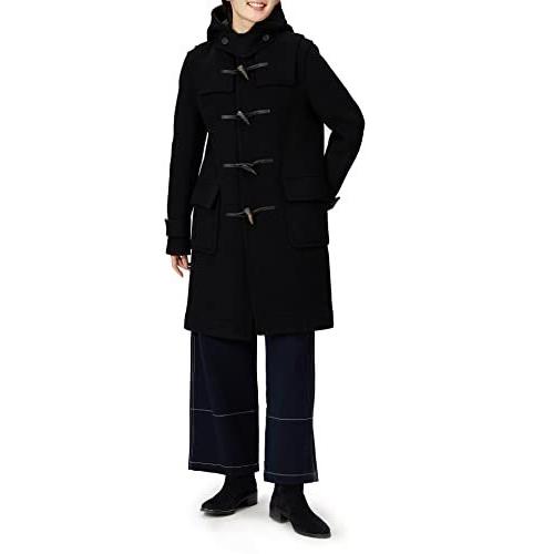 ロンドントラディション 継続して人気のロング丈ダッフルコートです ロンドントラディションのダッフルコートは 英国ロンド A B07c72gpfy 2331 ロンドントラディション 公式 英国製ロングダッフルコート ダッフルコート Erica レディース 6 Black Pow Xs Xs A