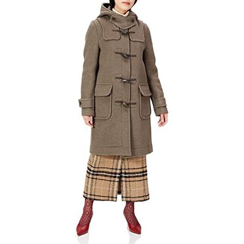 ロンドントラディション 公式 英国製ロングダッフルコート Erica レディース Mushroom M A B07c777cmt 2331 ダッフルコート Peace M コート アウター Peace