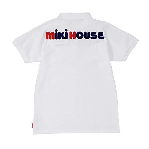 男の子向けプレゼント集結 半袖 大人用 ポロシャツ ミキハウス Mikihouse 男の子 白 S 10 5571 452 子供服 キッズ ロゴ 親子ペア 女の子 トップス Aliuminium Lt