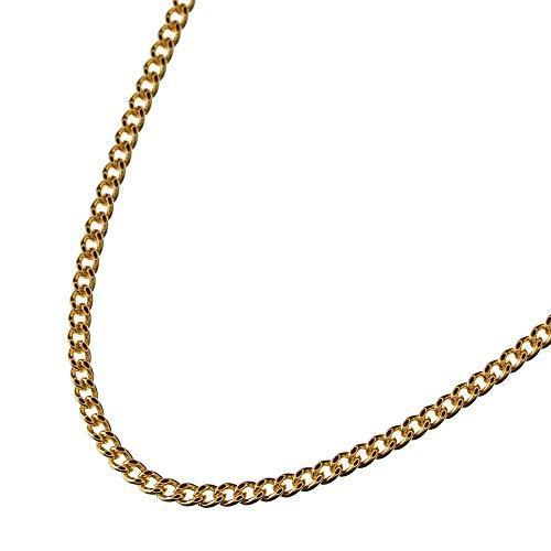 最も メンズ 2面 幅1 2mm 喜平ネックレス ゴールド 18金 Binich ビニッチ レディース 60cm チェーン ネックレスチェーン Www Ldlab It
