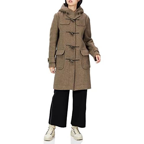 ロンドントラディション 公式 英国製ロングダッフルコート ダッフルコート Erica レディース New Mushroom ファッション S New A B07vm6k6pp 2331 Peace Peace 特集