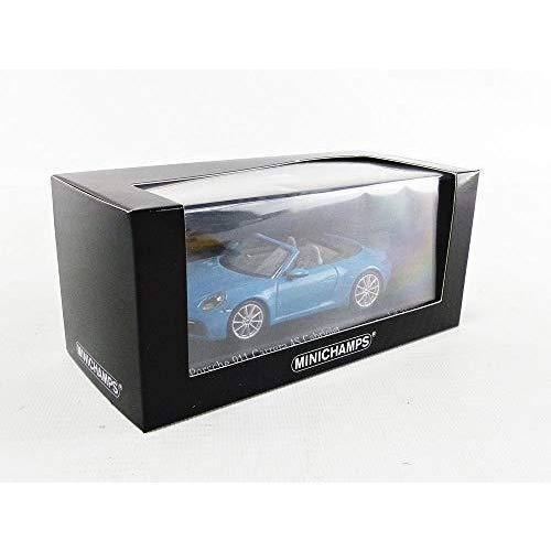 オンライン買蔵 ミニチャンプス 1 43 ポルシェ 911 992 カレラ 4s カブリオレ 19 ブルー 安い値段 Aego Co Rs