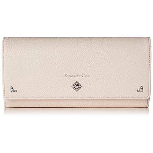 長財布 Samantha 公式 レディース レディースファッション サマンサベガ レディース シンプルビジューフラップ長財布 A B09bn77n24 Peace Peace