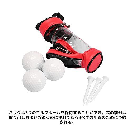 Pudcraft ゴルフ バッグ ボールケース ティーケース ボール入れ ウエスト ボール ボックス 大量入荷