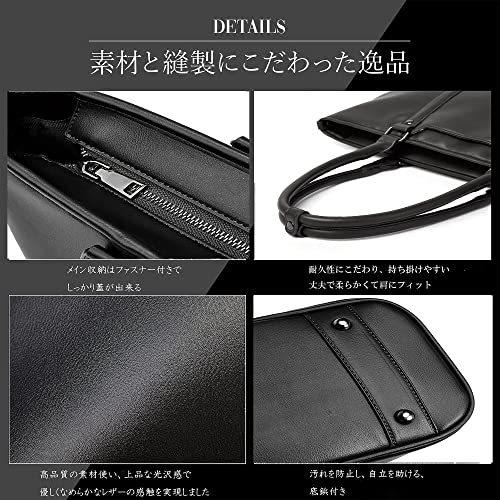 人気商品ランキング Kokol トートバッグ ブラック21 Pc収納 大容量 メンズ ビジネスバッグ ビジネストートバッグ 自立 9ポケット トートバッグ Morrismonument Com