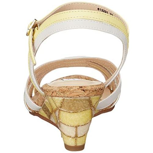 新作人気モデル 卑弥呼 Himiko ヒミコ ステンドグラスヒールサンダル 6131 E Cm 24 0 イエロー サンダル Www Wcrp Org Uk