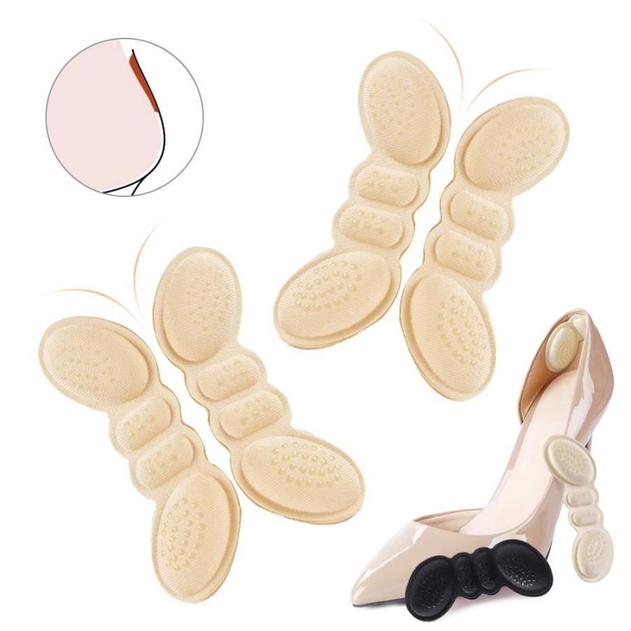 Melo かかとパッド パカパカ防止 靴ずれ防止 靴擦れ サイズ調整用 痛み軽減 4枚セット 靴かかと保護パッド インソール 蝶形 踵保護 滑り止め クッション ハイ B07q7zszr5 Peaces Shop 通販 Yahoo ショッピング