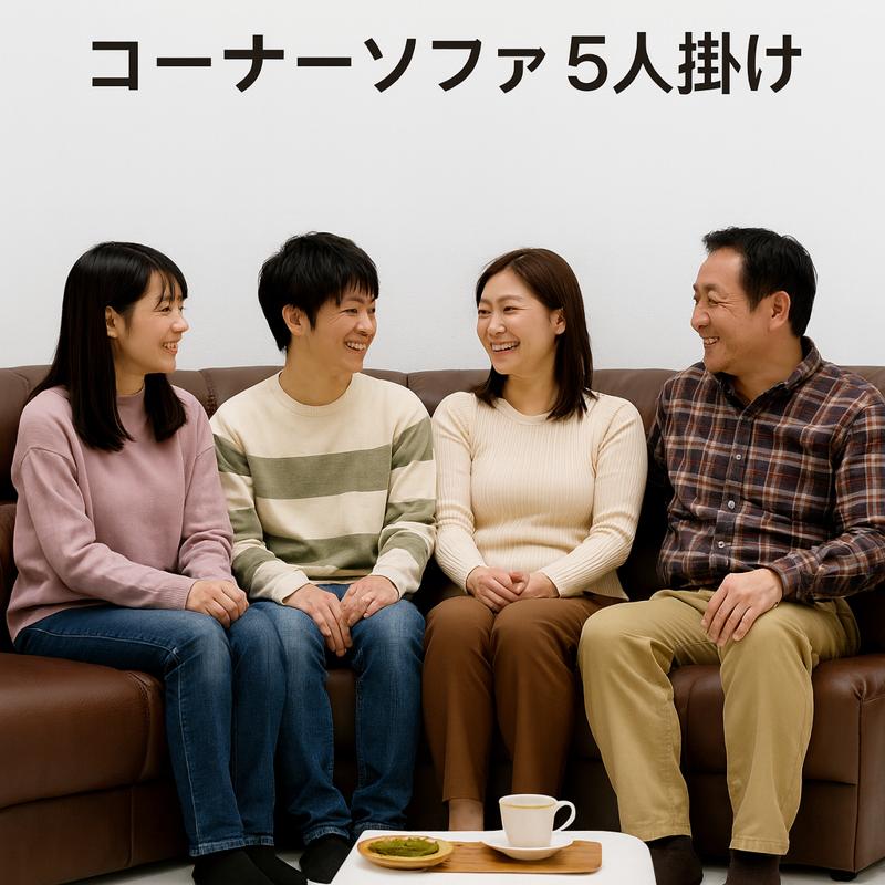 コーナーソファ 5点セット 5人掛け 合成皮革 高級感 おしゃれ ソファ