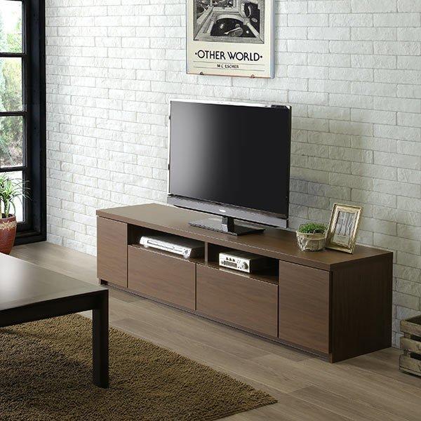 テレビ台 幅180cm ローボード テレビボード おしゃれ 日本製 完成品 TVボード 天板厚30mm コード穴 強化紙 MDF_4