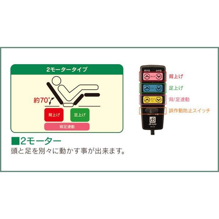 電動ベッド 介護ベッド リクライニング シングルベッド 手すり 柵 宮付 ライト付 高さ調整 2モーター バックスライド 介護用品_3