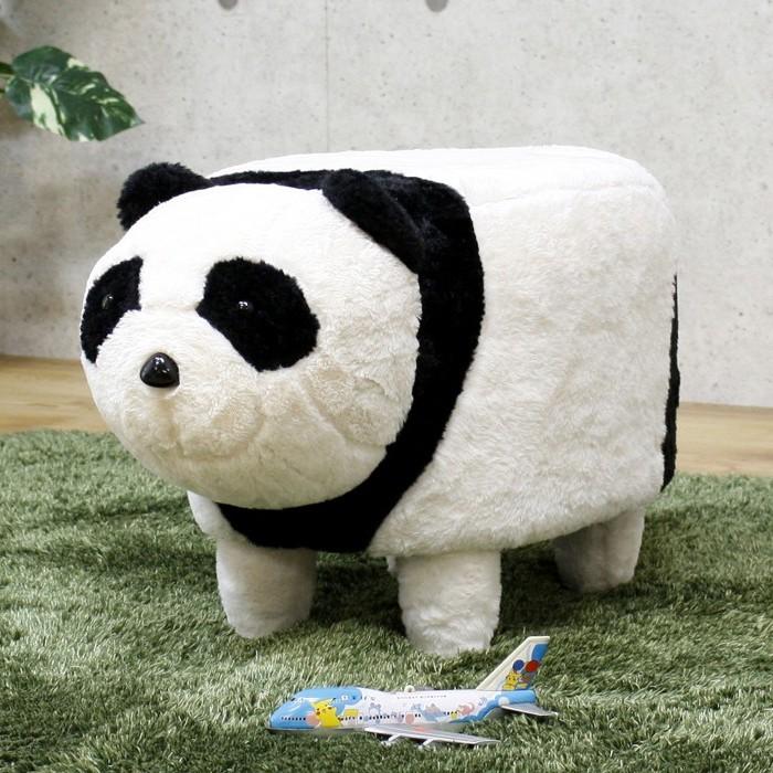 【1/25限定 ポイント10倍】アニマルスツール コンパクトスツール スツール チェア 椅子 腰掛け 動物 パンダ 雑貨 インテリア 子ども用家具