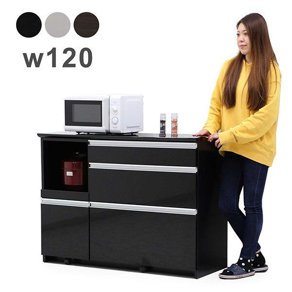 キッチンカウンター レンジ台 幅120cm 完成品 キッチン収納 キッチンカウンター レンジ台 幅120cm 完成品 キッチン収納