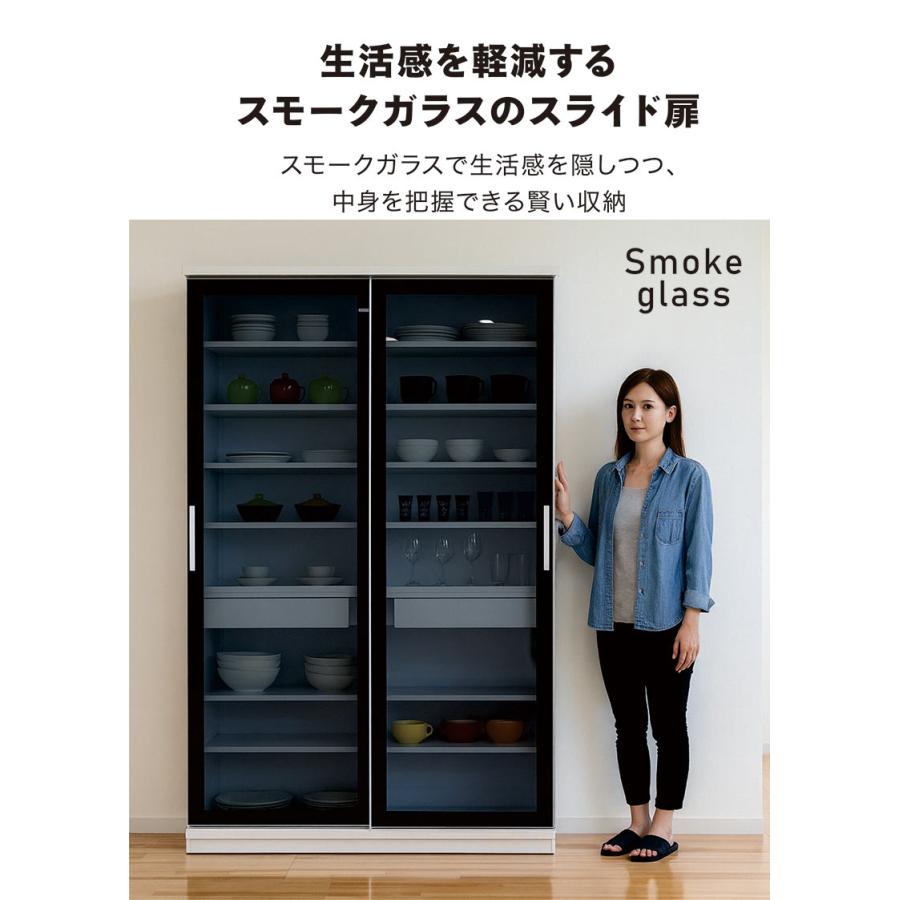 【値下げ1万→5000】キッチンボード(幅120cm) 【2/12までの掲載】 キッチンボード 食器棚 幅120cm 国産 日本製 ナチュラル ブラウン
