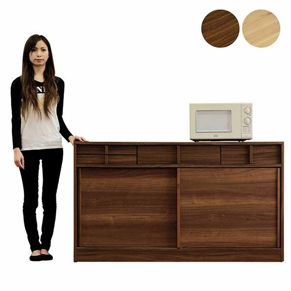 キッチンカウンター 下収納 幅150cm 奥行30cm 食器棚 完成品 キッチン収納 おしゃれ 引き戸 To 003 家具通販 ぴぃーす 通販 Yahoo ショッピング