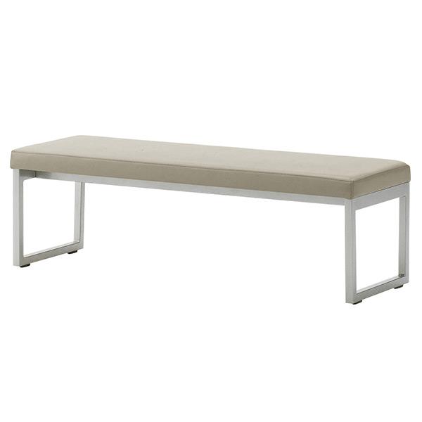 ロビーチェア　業務用ロビーベンチ カルボネSN 二人掛　W1200　クレス | 