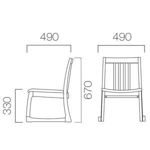 業務用木製椅子　豊富なカラー　フウリ　和風座椅子　クレス |  | 02