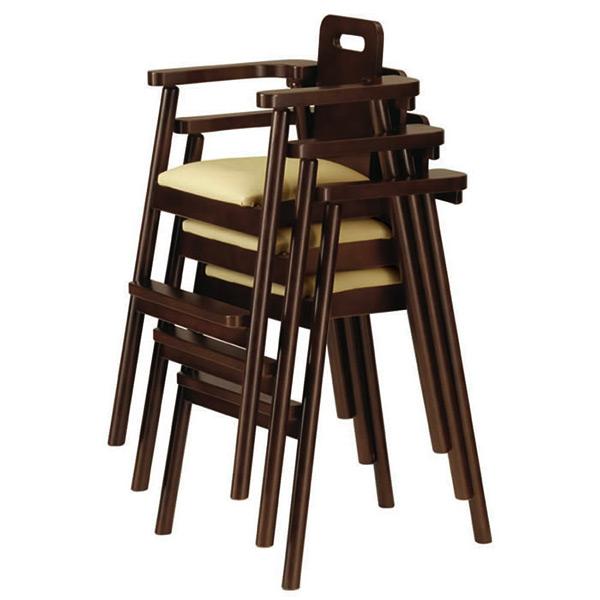 子供椅子 業務用キッズハイチェア 子供用イス ミールイス ベルト付　プロシード |  | 03