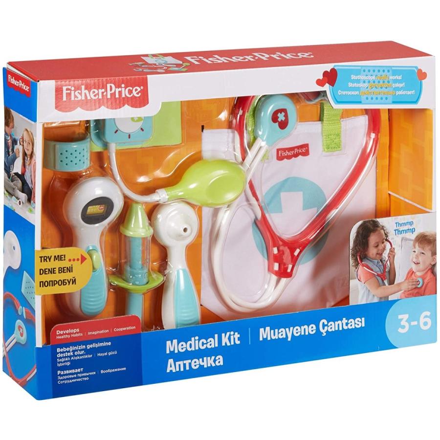 フィッシャープライス ドクターバッグ メディカル キット セット お医者さんごっこ FisherPrice Medical Kit with